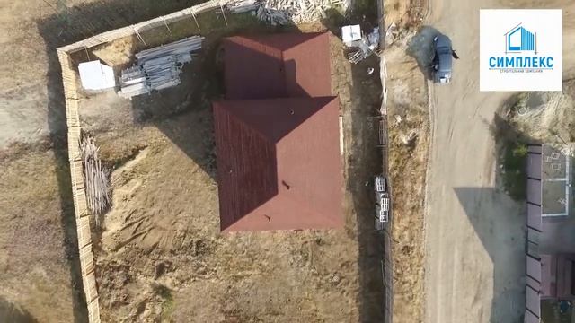 Двухэтажный дом из газобетона с гаражом. СК Симплекс г Иркутск смотреть онлайн