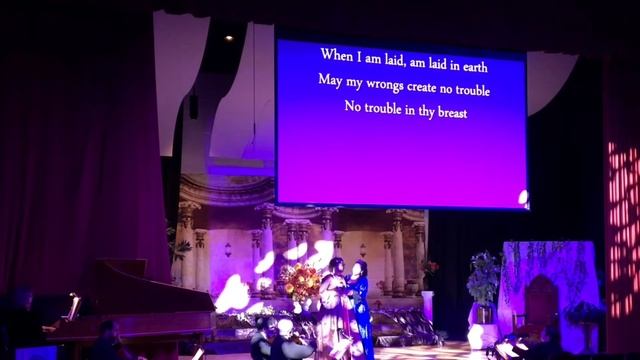 “Thy hand Belinda” …. “When I am laid in earth” - Dido and Aeneas by H. Purcell- Margareth Miguel смотреть онлайн