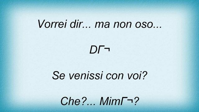 Andrea Bocelli - O Soave Fanciulla Lyrics смотреть онлайн
