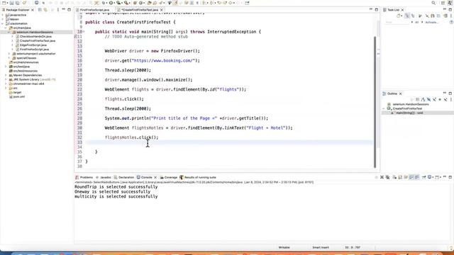 Selenium WebDriver | JAVA|Create and Run Your First Test on Firefox |Tutorial#3 смотреть онлайн