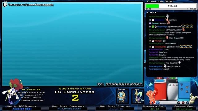 LIVE back to back Shinies Friend Safari Encounter in Pokemon XY смотреть онлайн