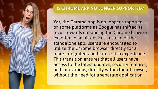 Is Chrome app no longer supported? смотреть онлайн