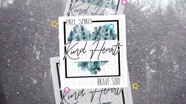 Free Spirit, kind heart, brave soul green floral heart png смотреть онлайн