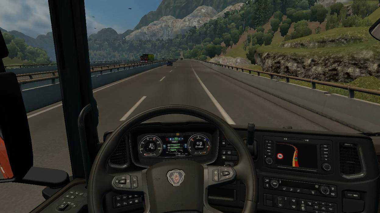 играю в Euro Truck Simulator 2 смотреть онлайн
