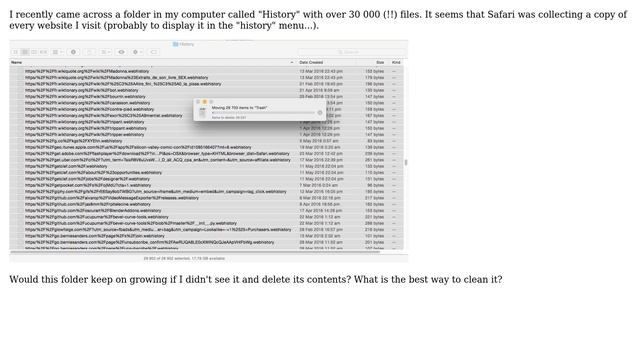 Apple: Does Safari's history eventually get deleted? смотреть онлайн