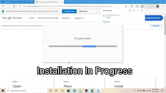 How To Download And Install Google Chrome In Windows 11/10/7 смотреть онлайн