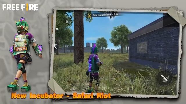 || Incubator : Safari Riot || Free Fire || смотреть онлайн