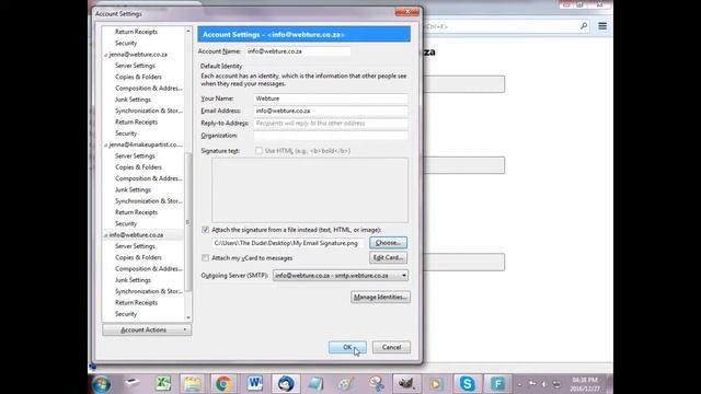 How to set up your email signature in Mozilla Thunderbird смотреть онлайн