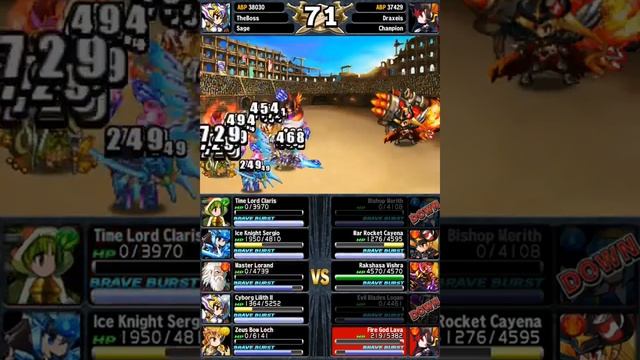 [Brave Frontier] Taking down TheBoss. смотреть онлайн