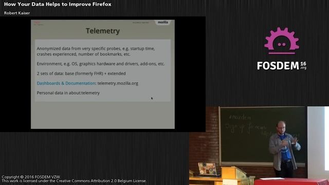 FOSDEM 2016 - How Your Data Helps to Improve Firefox смотреть онлайн