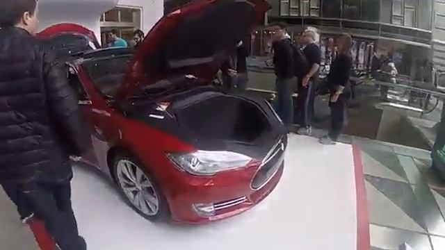 Все об Америке!!! Обзор автомобиля Tesla New York США