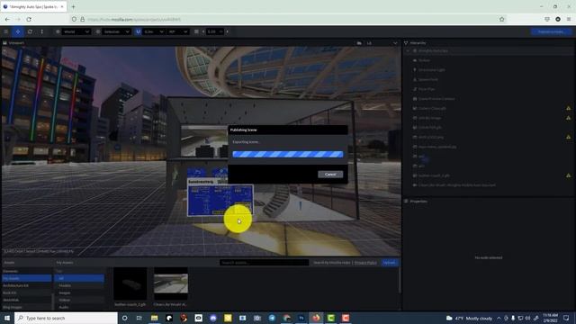 Watch me create a custom 3d scene for Mozilla Hubs using Spoke смотреть онлайн