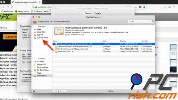 Safari can't establish a secure connection - how to fix?