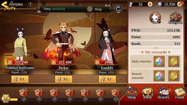 Demon Slayer Blade of Hashira Gameplay Walkthrough Part 7 (android) смотреть онлайн