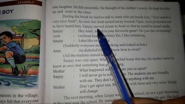 SANJAY THE BRAVE BOY |(ENGLISH READER 7) | LESSON 3 | CLASS 7 | JAYA RAJPUT | UP BOARD | RAINBOW смотреть онлайн