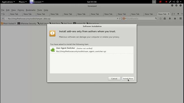 Firefox Security Toolkit - Demo смотреть онлайн