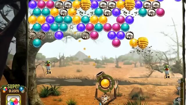 Bubble Safari Level 48 смотреть онлайн
