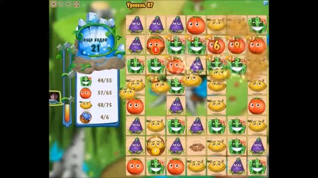 Как пройти 87 уровень в игре "Магическая Кухня 2" смотреть онлайн