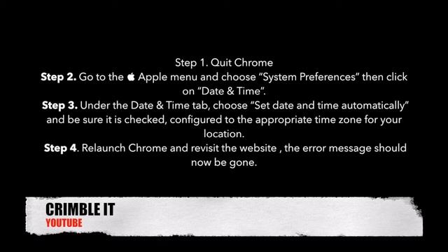 Your Connection is Not Private Error in Google Chrome смотреть онлайн