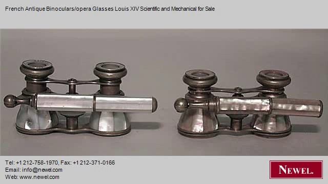 French Antique Binoculars/opera Glasses Louis XIV Scientific смотреть онлайн