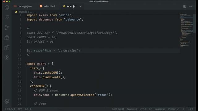 [#53] Implement Object Literal Pattern Refactor Build GIPHY Search App смотреть онлайн