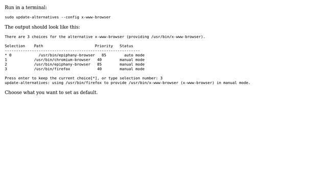 Ubuntu: How can I manually change the default web browser? (3 Solutions!!) смотреть онлайн