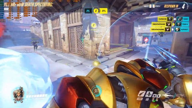 GTX 1060 6GB on Overwatch | All Presets | Ryzen 3 1200 смотреть онлайн