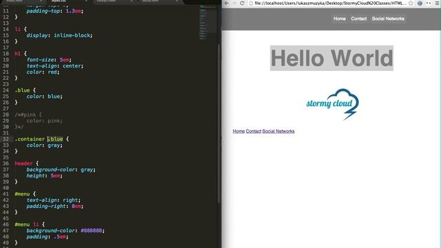 Introduction to HTML, Third class of the StormyCloud.net training to build your own web application смотреть онлайн