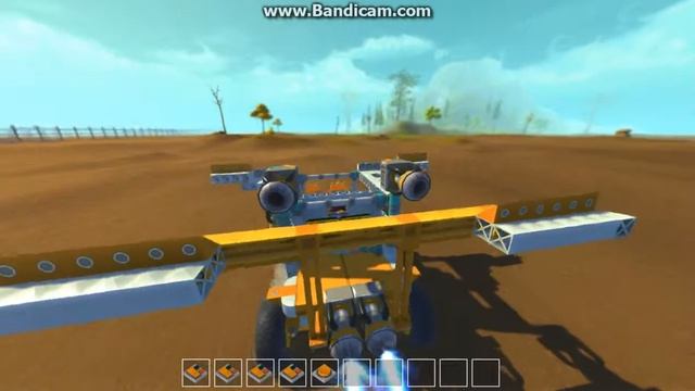 ScrapMechanic  Flying Jeep Transformer.Трансформер летающий джип