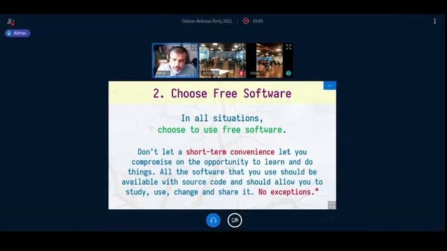 Debian Release Party 2021 смотреть онлайн