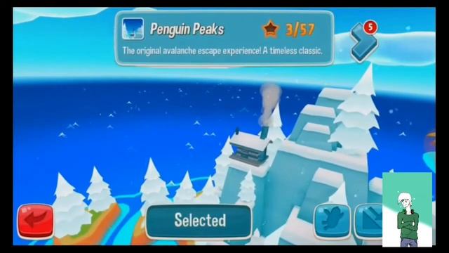 🎮🔥Обзор игры Ski Safary Two🔥🎮 смотреть онлайн