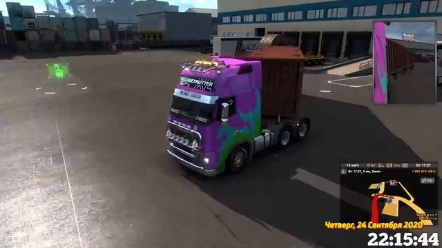 ETS2 MP 1.38 #393 смотреть онлайн