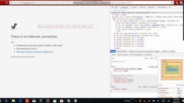How to HACK the Google Chrome "Dino Run!" Game!