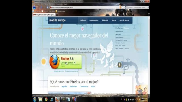 Como descargar Mozilla firefox 3.6 смотреть онлайн