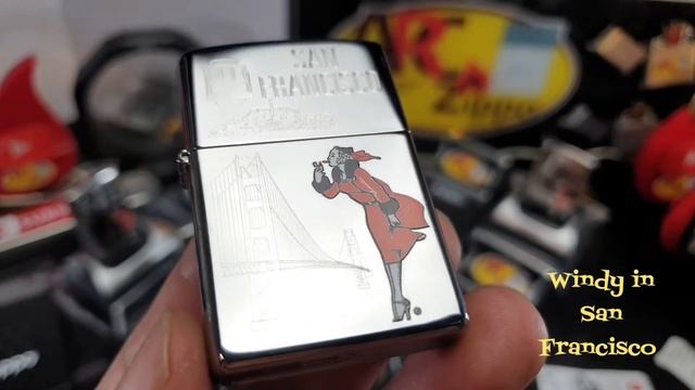 Zippo WINDY IN SAN FRANCISCO (250) | Zippo Regular High Polish Chrome Lighter | ARCz-252 смотреть онлайн