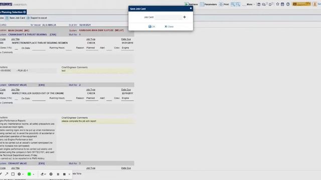How to update PMS jobs through Job Planning Selection on Danaos Software смотреть онлайн