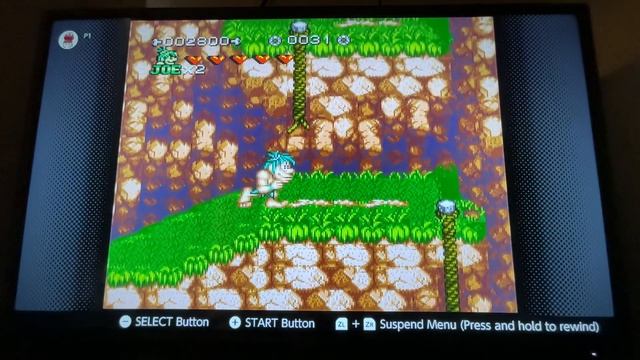 Gameplay of Joe & Mac 2 Lost in the Tropics on SNES Nintendo Switch Online смотреть онлайн