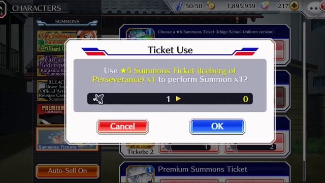 5 ER, 14 Event, 5 Senkaimon, 10 6★, 8 5★, 3 Birthday, 4 Choose, 2 Medal tickets.(bleach brave souls смотреть онлайн