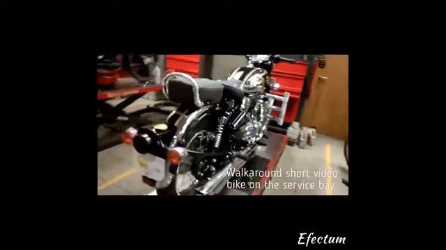 Royal Enfield classic 350 Bs6 First Service Cost || Chrome Black || cinematic video... смотреть онлайн
