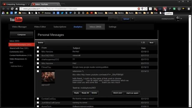 Ask The Viewers #1: What Chrome Extensions Do You Use? (Question by agireso07) смотреть онлайн