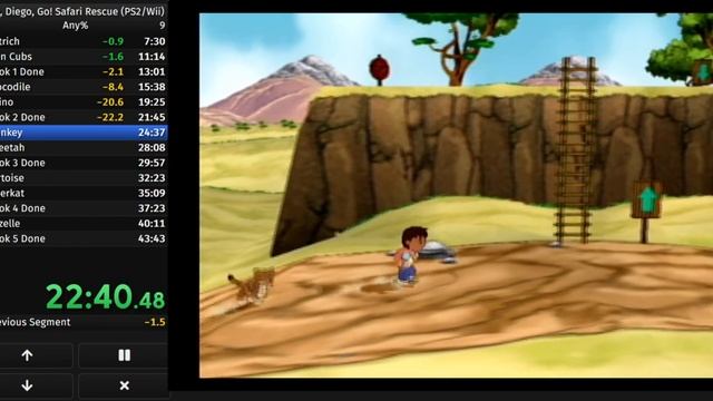 [World Record] Go Diego Go Safari Rescue Any% Speedrun- 43:16 смотреть онлайн