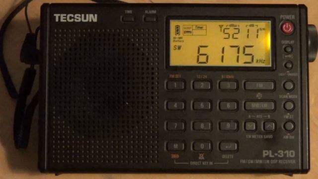 Voice of Vietnam on 6175 Khz Shortwave Tecsun PL 310 DSP смотреть онлайн