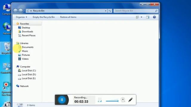 Lect #8, how to use Recycle bin|Practical|Noble Expert Academy|M.imran|Urdu смотреть онлайн