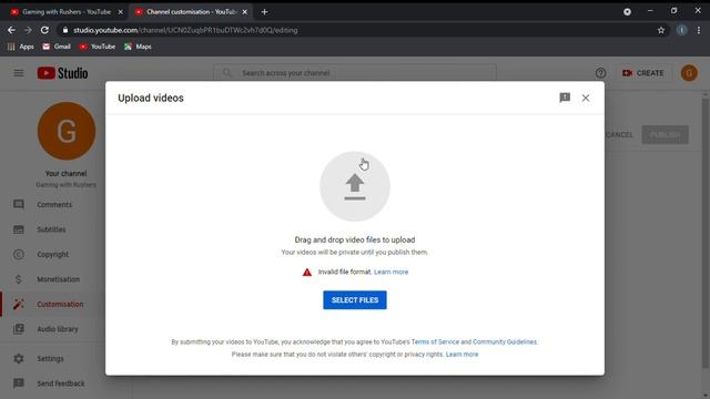 Channel customisation YouTube Studio Google Chrome 13 05 2021 04 36 03 смотреть онлайн