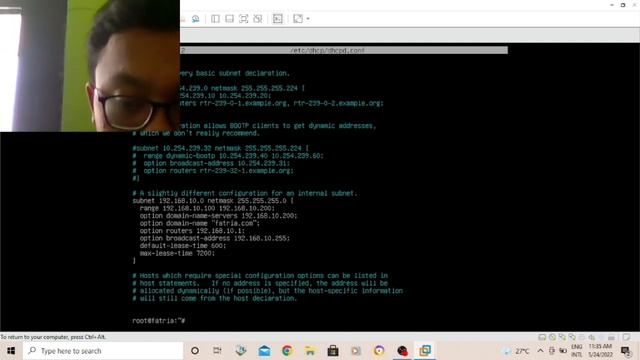 Tugas Instalasi Debian 10 + Configurasi Dhcp & Dns смотреть онлайн