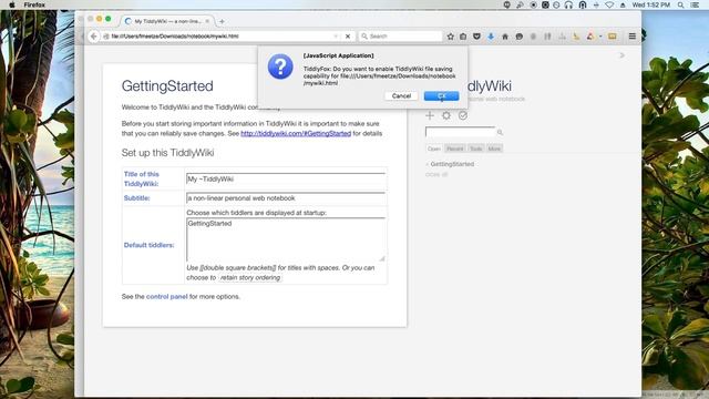 TIddlyWiki Tutorial 01 - Installing Tiddlywiki and Creating Your First Tiddler смотреть онлайн
