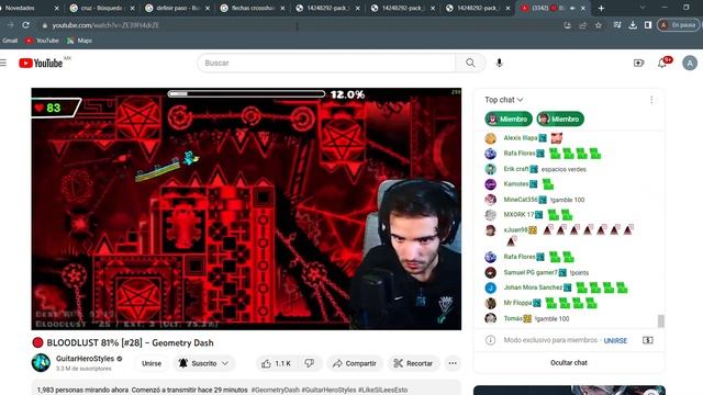 3342 🔴 BLOODLUST 81% #28 – Geometry Dash YouTube Google Chrome 2023 06 04 13 31 05 смотреть онлайн