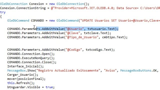 SISTEMA MINISÚPER - VÍDEO 7 - Windows Form C# CONTROL DE USUARIOS - BOTONES DE CONTROL смотреть онлайн