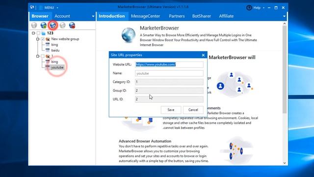 Log in multiple Accounts in Google Chrome or Firefox|MarketerBrowser смотреть онлайн