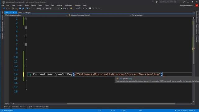 [C# Tutorial] Start with Windows смотреть онлайн